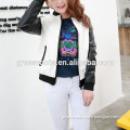 100% Wholesale Brow Bomber Different Color Hot Sale Leather Jackets